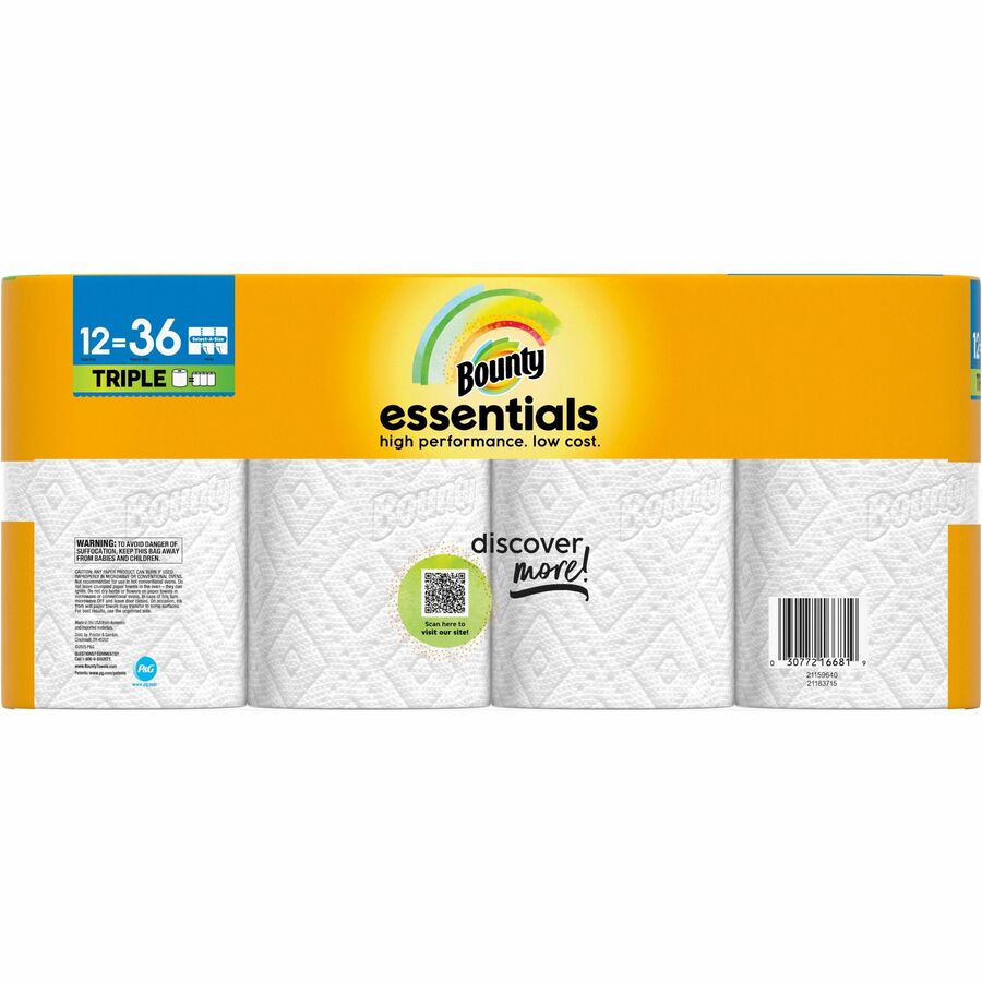 Bounty Essentials Paper Towels - Rear