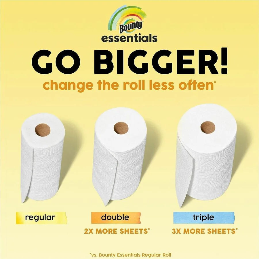 Bounty Essentials Select-A-Size Paper Towels - 2-Ply 108 Sheets/Roll - White
