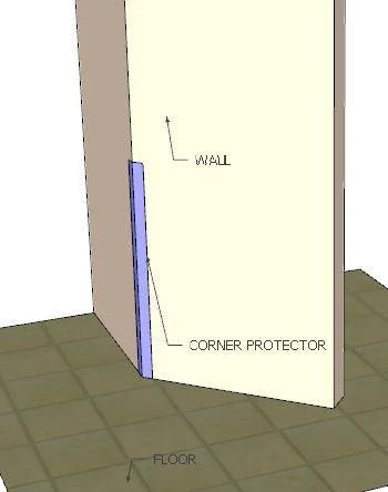 Brand X: 135 Degree Corner Guard 48’’x2.5’’x2.5’’ 25pk - Guards