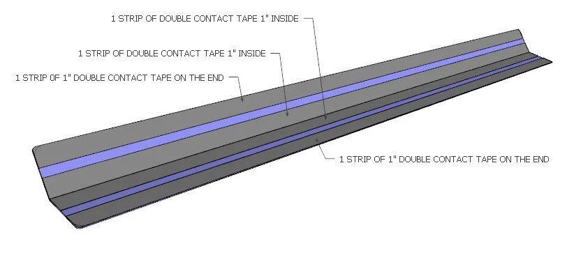 Brand X: 135 Degree Corner Guard 48’’x2.5’’x2.5’’ 25pk - Guards