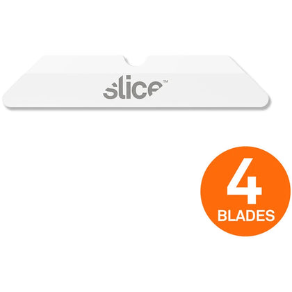 Brand X Ceramic Slice Replacement Blades - 1.30’’ Length - Rust Resistant - 4 / Pack - Utility