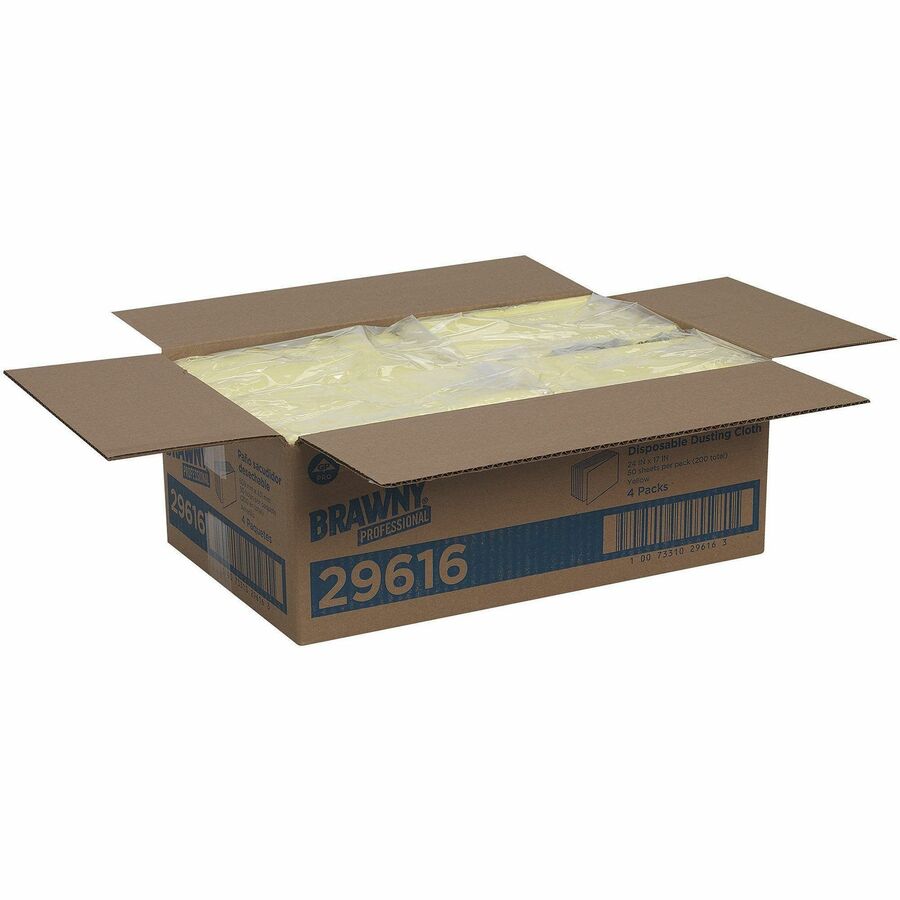 Brawny&reg; Professional Disposable Dusting Cloths - Top