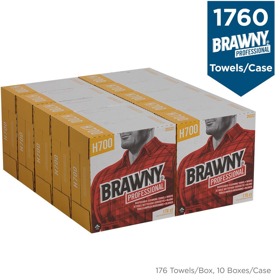 Brawny&reg; Professional H700 Disposable Cleaning Towels - Alternate-Image6