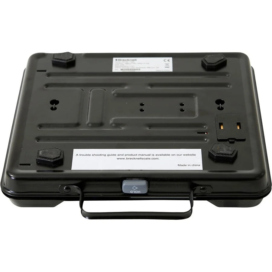 Brecknell Digital Bench Scale - 250 lb Capacity - Black Finish - Mailroom Equipment & Supplies