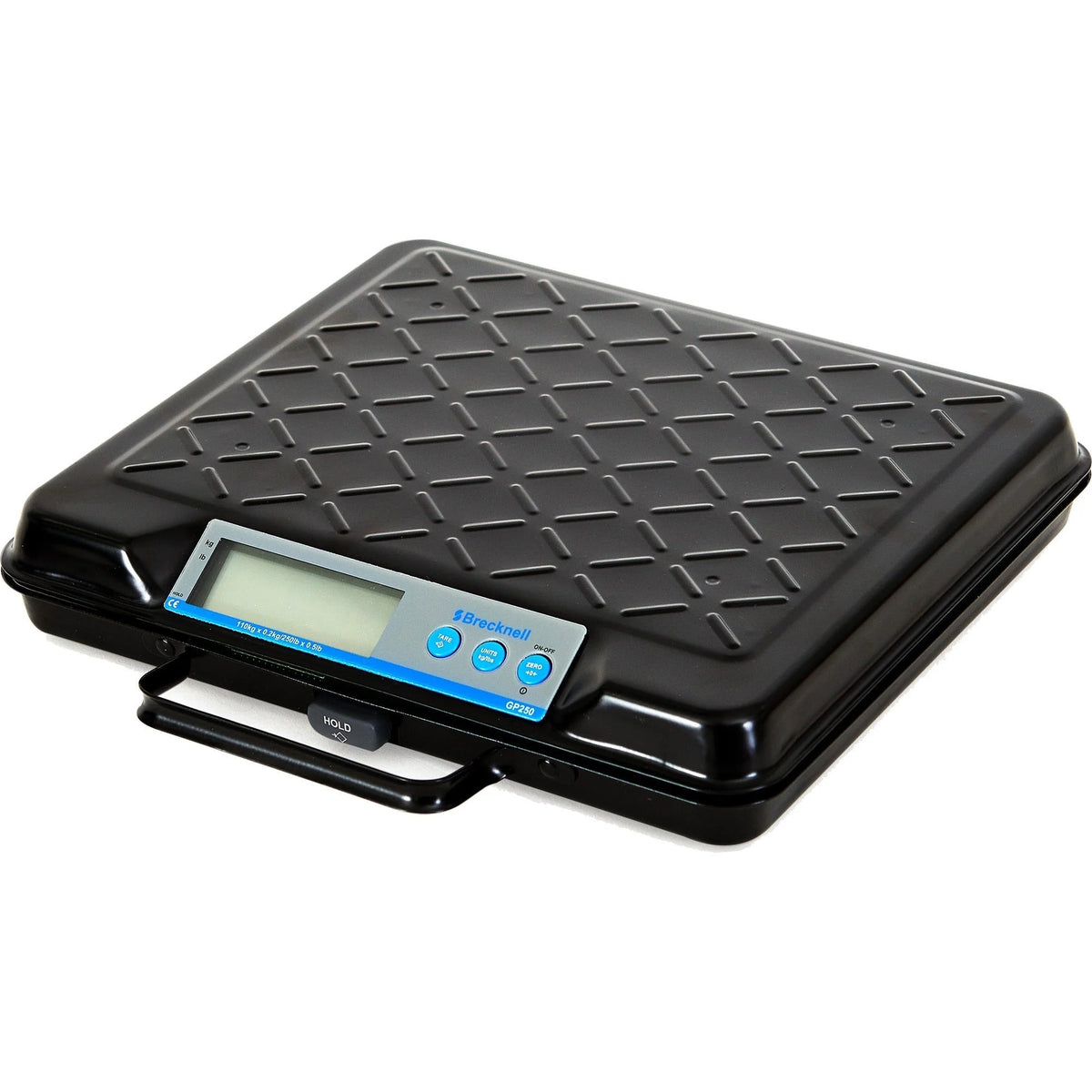 Brecknell Digital Bench Scale - 250 lb Capacity - Black Finish - Mailroom Equipment & Supplies