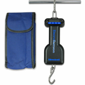 Brecknell ElectroSamson Handheld Scale - 55 lb / 25 kg Capacity - Gray - Mailroom Equipment & Supplies