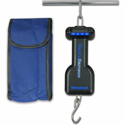 Brecknell ElectroSamson Handheld Scale - 55 lb / 25 kg Capacity - Gray - Mailroom Equipment & Supplies