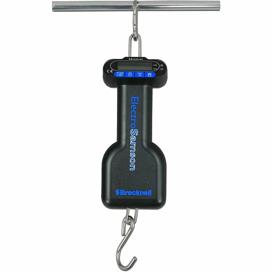 Brecknell ElectroSamson Handheld Scale - 55 lb / 25 kg Capacity - Gray - Mailroom Equipment & Supplies