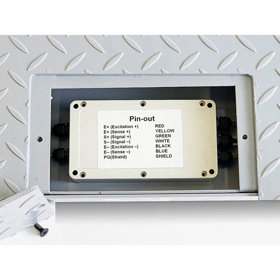 Brecknell Pegasus DCSB4848-05 Floor Scale - 5000 lb Capacity - Mailroom Equipment & Supplies