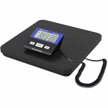 Brecknell PS Slimline Series: 150 lb / 70 kg Black Scale - Mailroom Equipment & Supplies