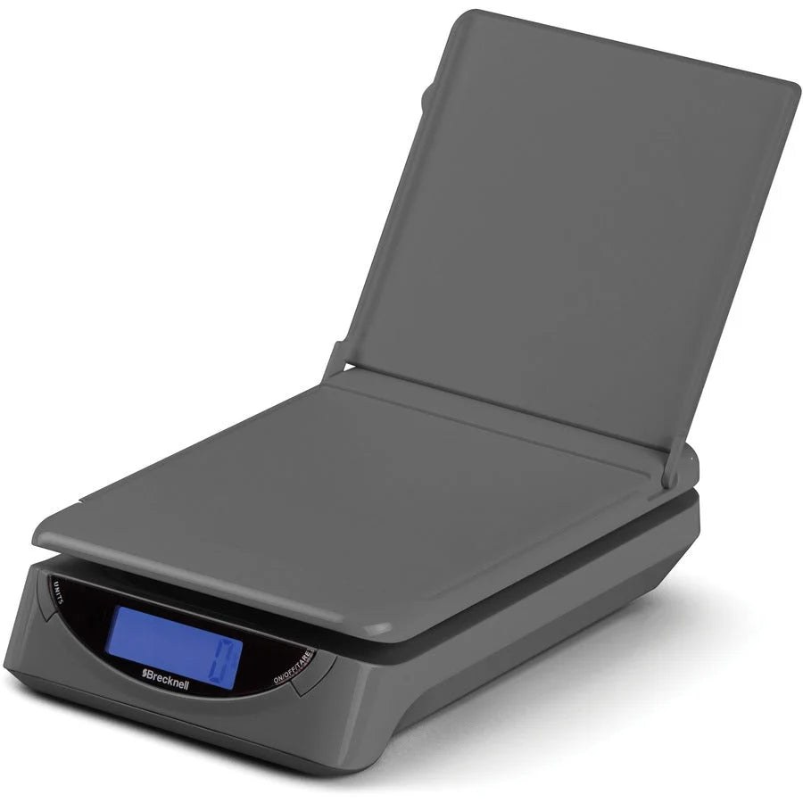 Brecknell PS25 Electronic Scale: 25 lb / 11.50 kg Capacity - Gray - Mailroom Equipment & Supplies