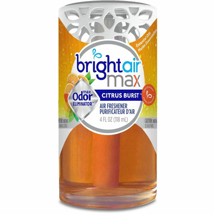 Bright Air Max Odor Eliminator Gel - Citrus Burst - 4 fl oz - Phthalate-free - 1 Each - Fresheners