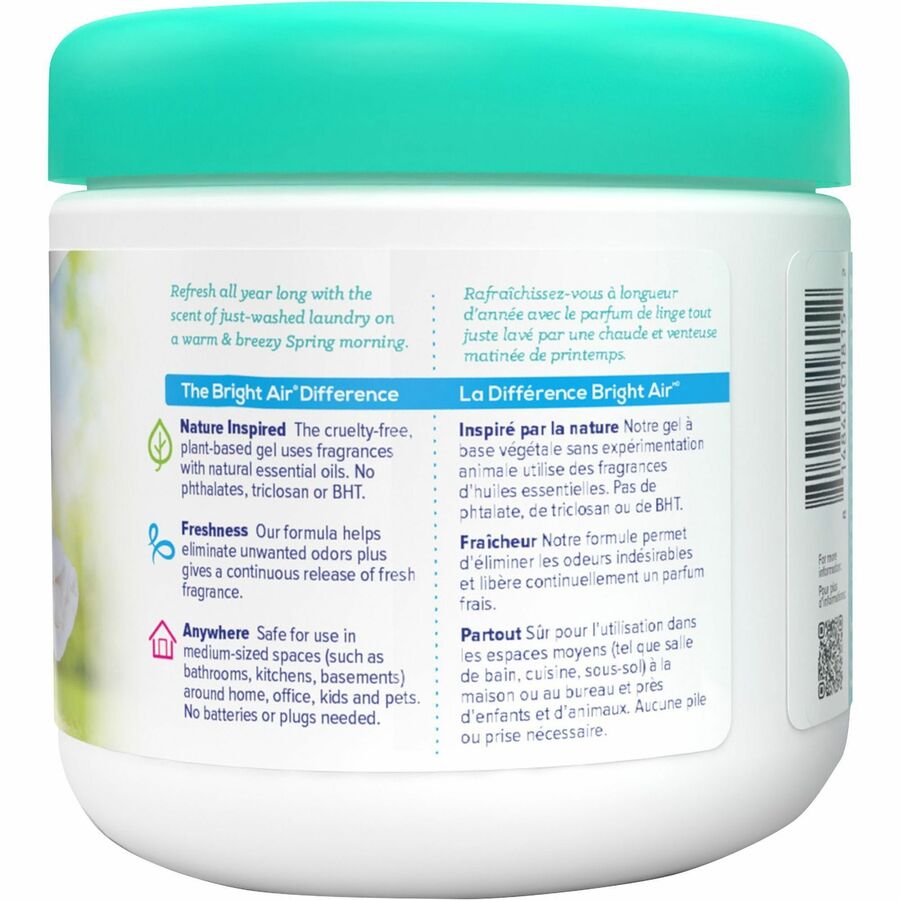 Bright Air Super Odor Eliminator Freshener - 14 fl oz (0.4 quart) - Linen & Spring Breeze - 90 Day - Fresheners