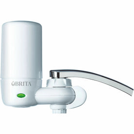 Brita Faucet Mount System: Elite Advanced Filter - 100 gal Capacity - Water Dispensers & Filters