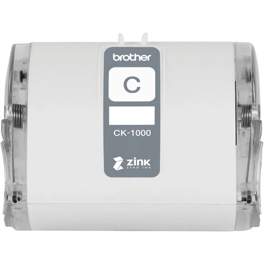 Brother CK-1000 Print Head Cleaning Roll - 50mm Wide - White - 1 Pack - Label Maker Supplies
