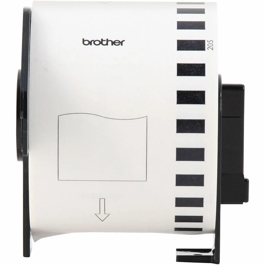 Brother Continuous Length Paper Tape - 2 2/5’’ x 100 ft - Direct Thermal - Label Maker Supplies