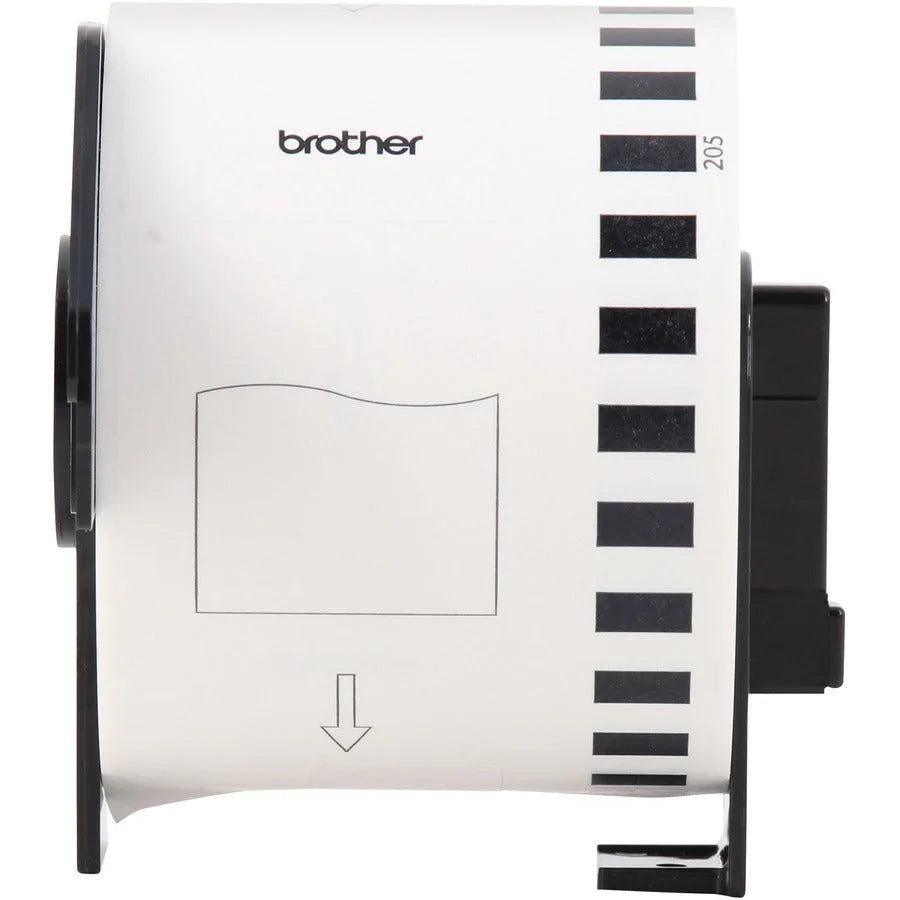 Brother DK Multipurpose Label: 2 2/5’’ Width Black on White 3/Roll - Label Tapes & Maker Labels