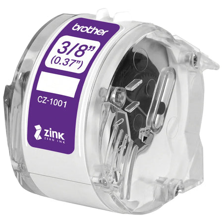 Brother Multipurpose Label: 3/8’’ Width Zero Ink Water Resistant - Label Maker Supplies