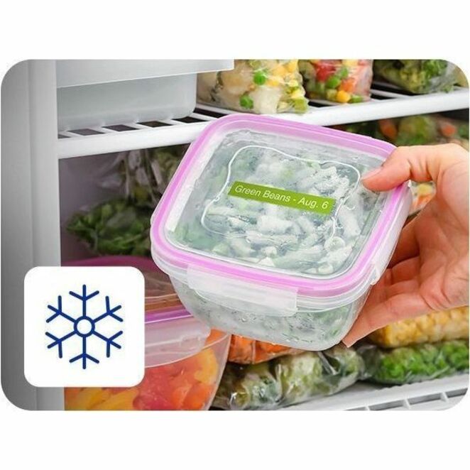 Brother P-touch BTAG-F35 White on Purple Label Tape - Alternate-Image13