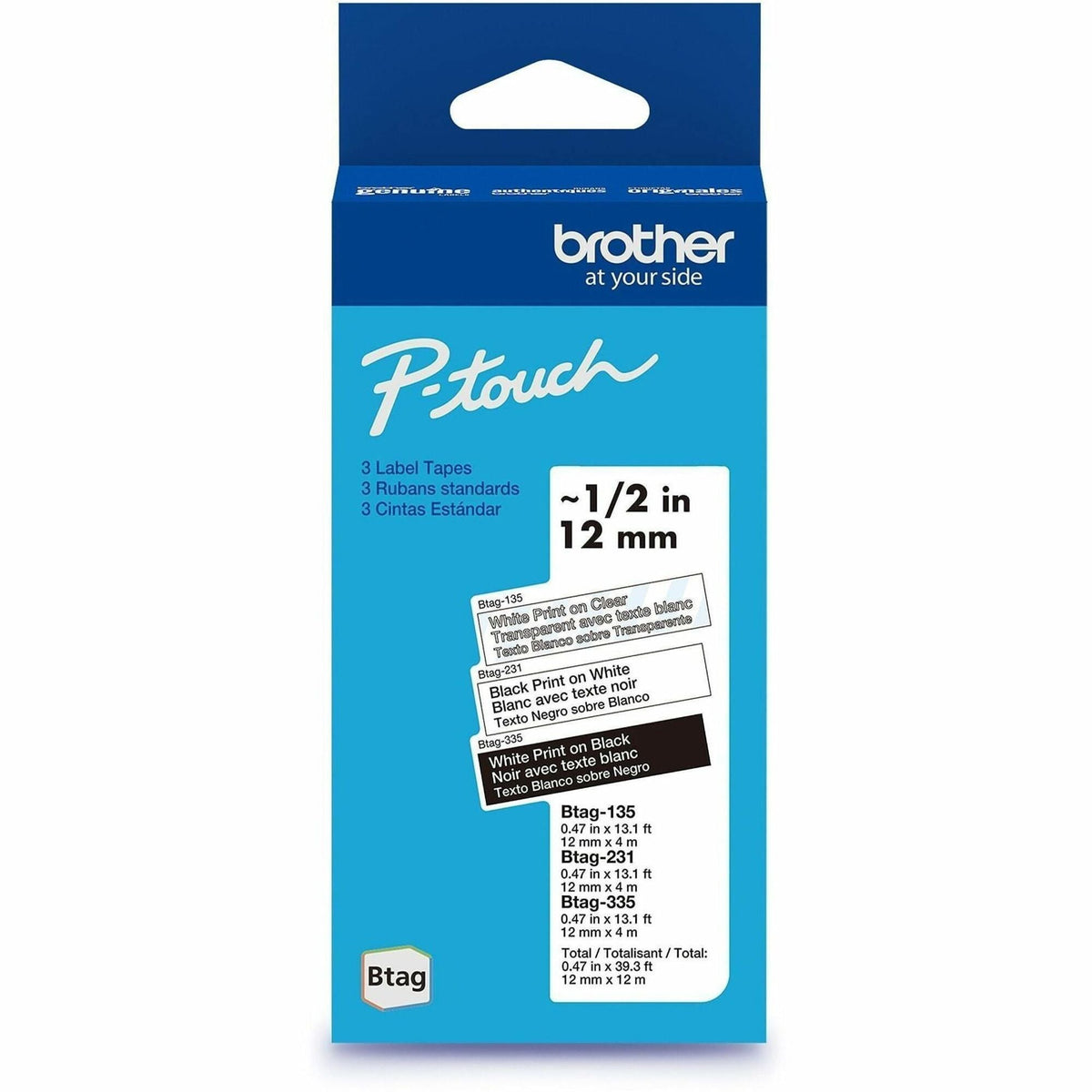 Brother P-touch Label Tape - 2000
