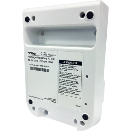Brother QL-810W/QL-820NWB Rechargeable Battery - 1750 mAh - 14.4 V DC - Label Maker Supplies