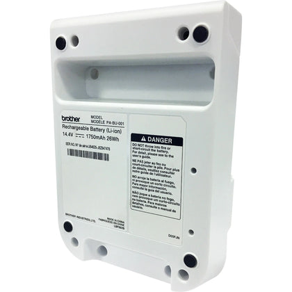 Brother QL-810W/QL-820NWB Rechargeable Battery - 1750 mAh - 14.4 V DC - Label Maker Supplies