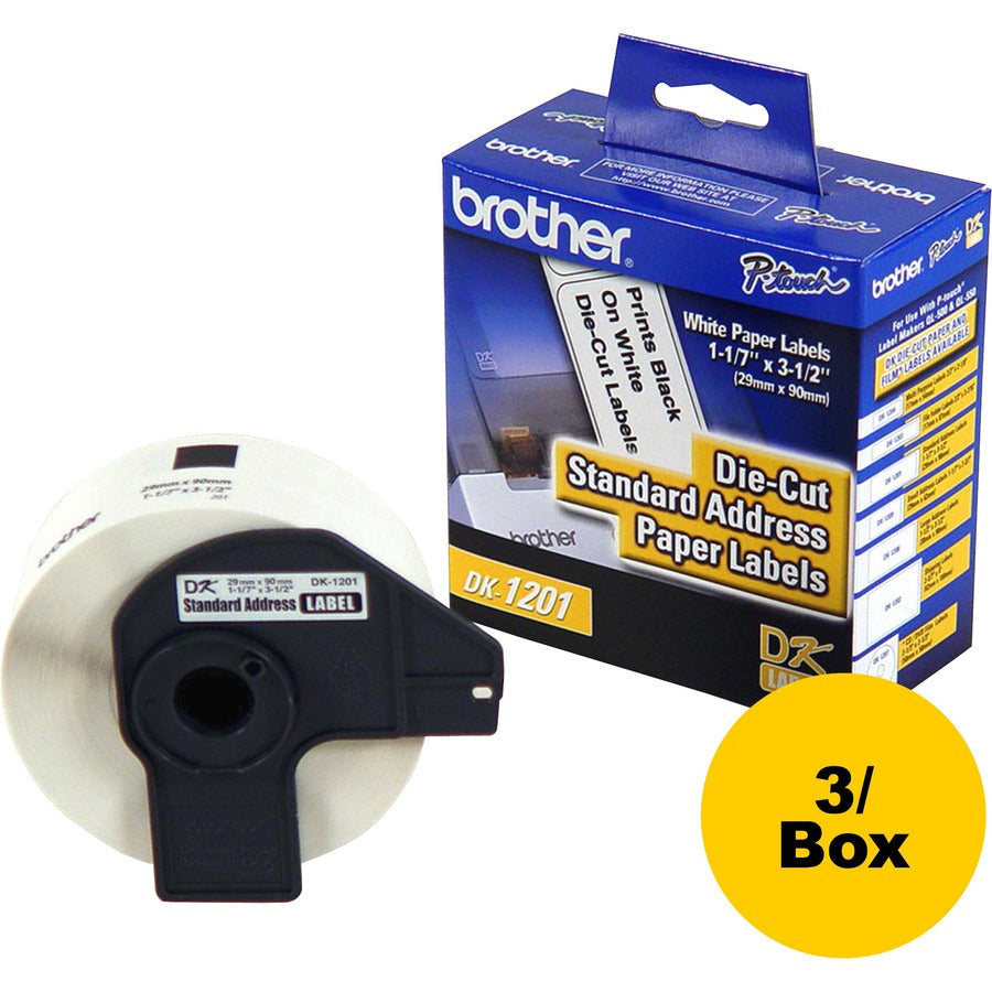 Brother Standard Address Paper Labels - Alternate-Image1