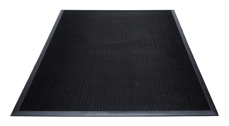 Brush Tip Scraper Outdoor Floor Mats - Black / 18’’x28’’