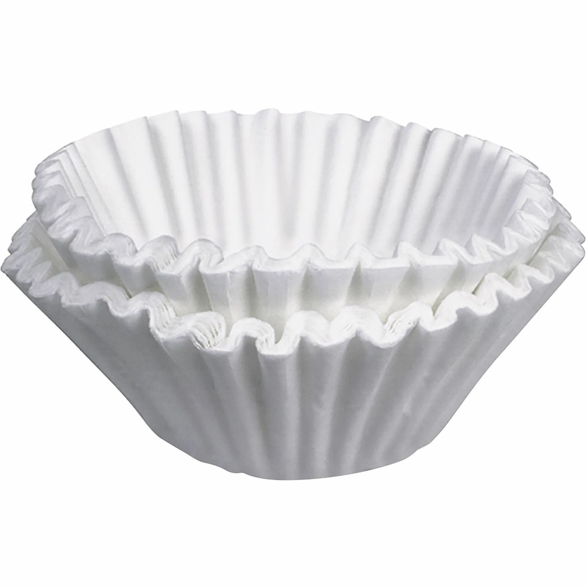 BUNN 12-Cup Regular Filters - 1000 / Carton - White - Coffee