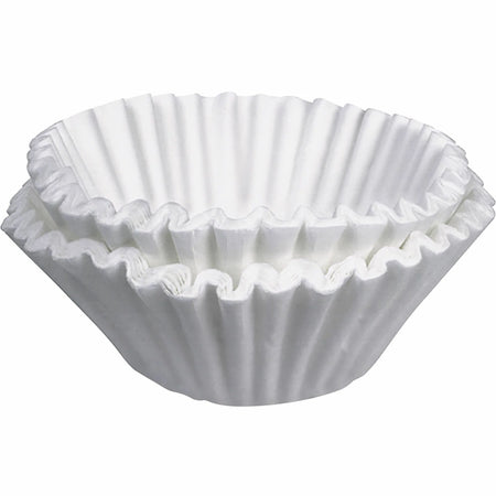 BUNN 12-Cup Regular Filters - 1000 / Carton - White - Coffee