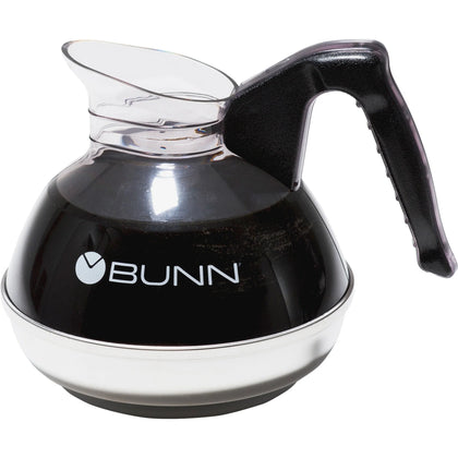 BUNN 12-Cup Unbreakable Decanter - Clear - Durable Coffee Pot - Pots & Servers