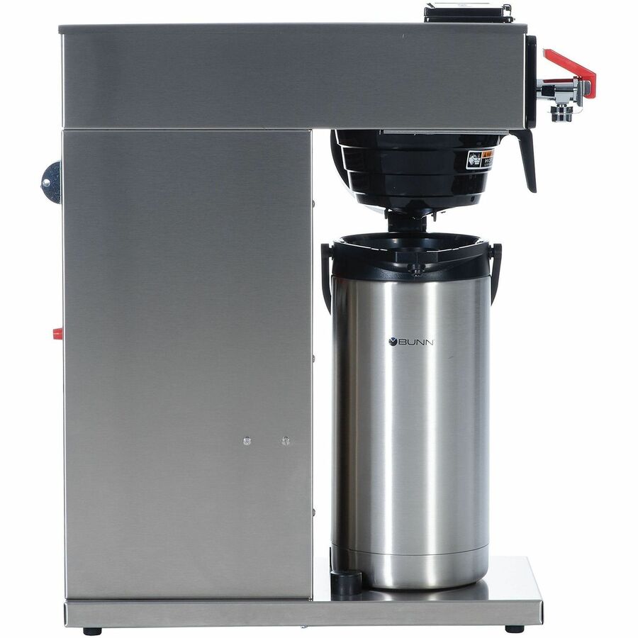 BUNN CWTF15-APS Airpot Coffee Brewer - 1370 W - 1 Cup(s) - Single-serve - Timer - Stainless Steel - Makers & Warmers