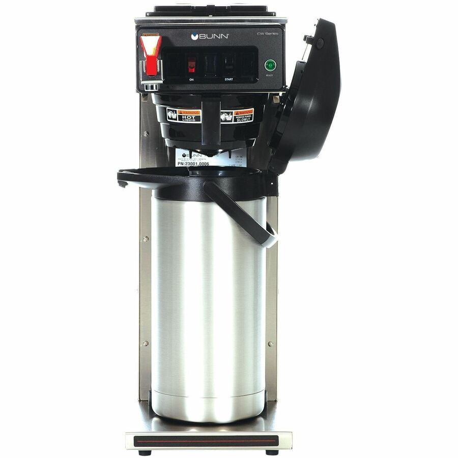 BUNN CWTF15-APS Airpot Coffee Brewer - 1370 W - 1 Cup(s) - Single-serve - Timer - Stainless Steel - Makers & Warmers