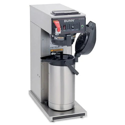 BUNN CWTF15-APS Airpot Coffee Brewer: Single-Serve Stainless Steel Brewer - Makers & Warmers