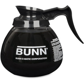 BUNN 64 oz. Black Handle Glass Decanter - Coffee Pots & Servers
