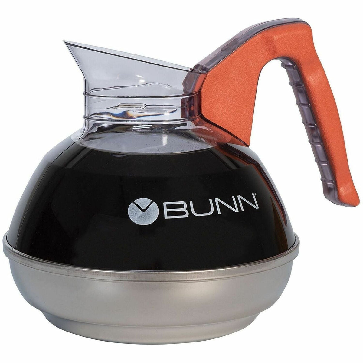 BUNN Unbreakable 12-Cup Decanter - Orange - 1 Each - Coffee Pots & Servers