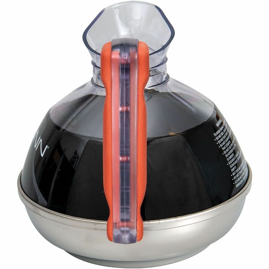 BUNN Unbreakable 12-Cup Decanter - Orange - 1 Each - Coffee Pots & Servers