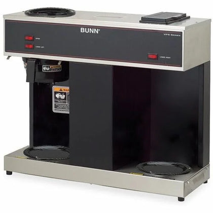 BUNN VPS Coffee Brewer: 3-Warmer Stainless Steel - 2 Quart - Makers & Warmers
