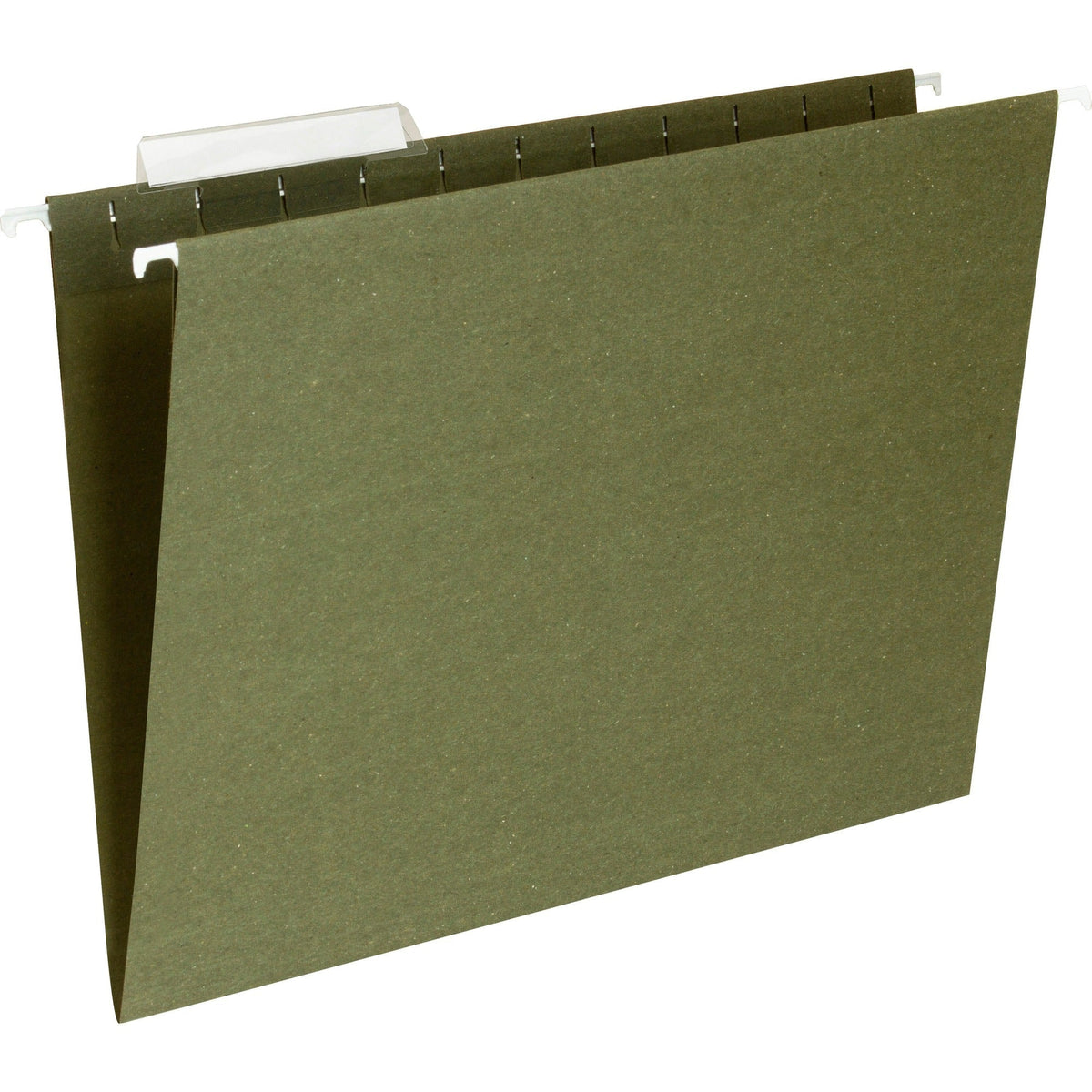 Business Source 1/3 Tab Cut Letter Recycled Hanging Folder - 2000
