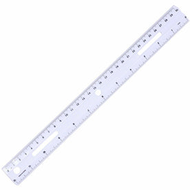 Business Source 12’’ Ruler: Metric & Imperial Graduations - Rulers