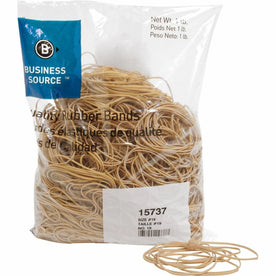 Business Source #19 Rubber Bands: Sustainable Crepe 3.5’’ x 0.1’’ - 1250 / Pack - Plastic/Rubber Bands