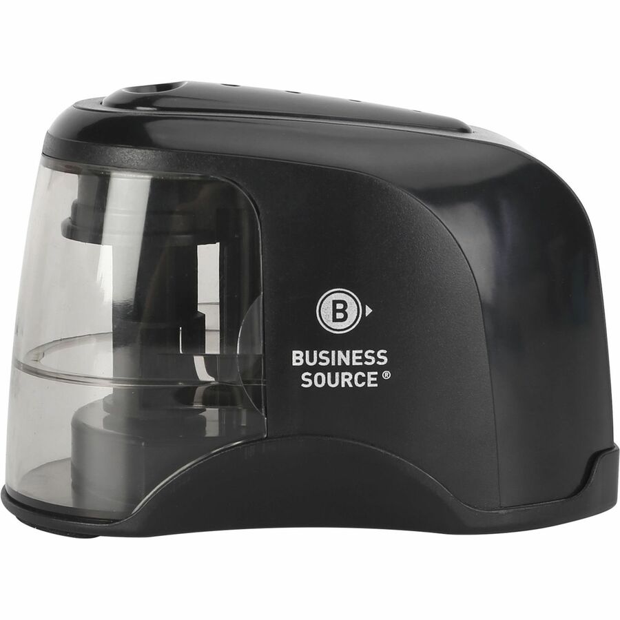 Business Source 2-way Electric Pencil Sharpener - Left