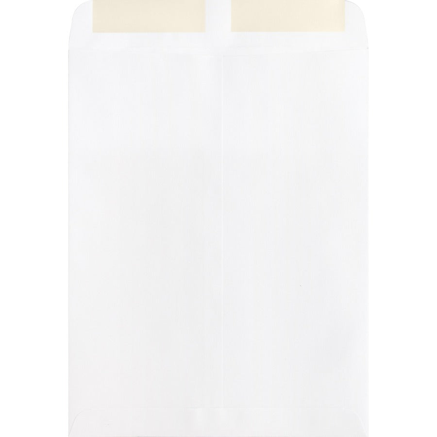 Business Source 28 lb. White Catalog Envelopes - Rear