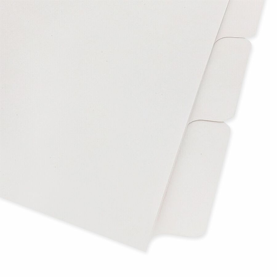 Business Source 3-Ring 5-Tab Erasable Tab Indexes - Bottom