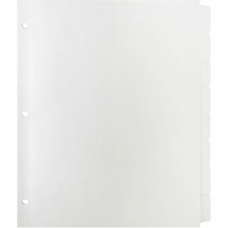 Business Source 3-Ring Plain Tab Indexes - Front