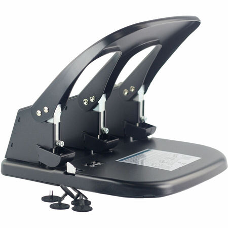 Business Source Adjustable Three-hole Punch - Right