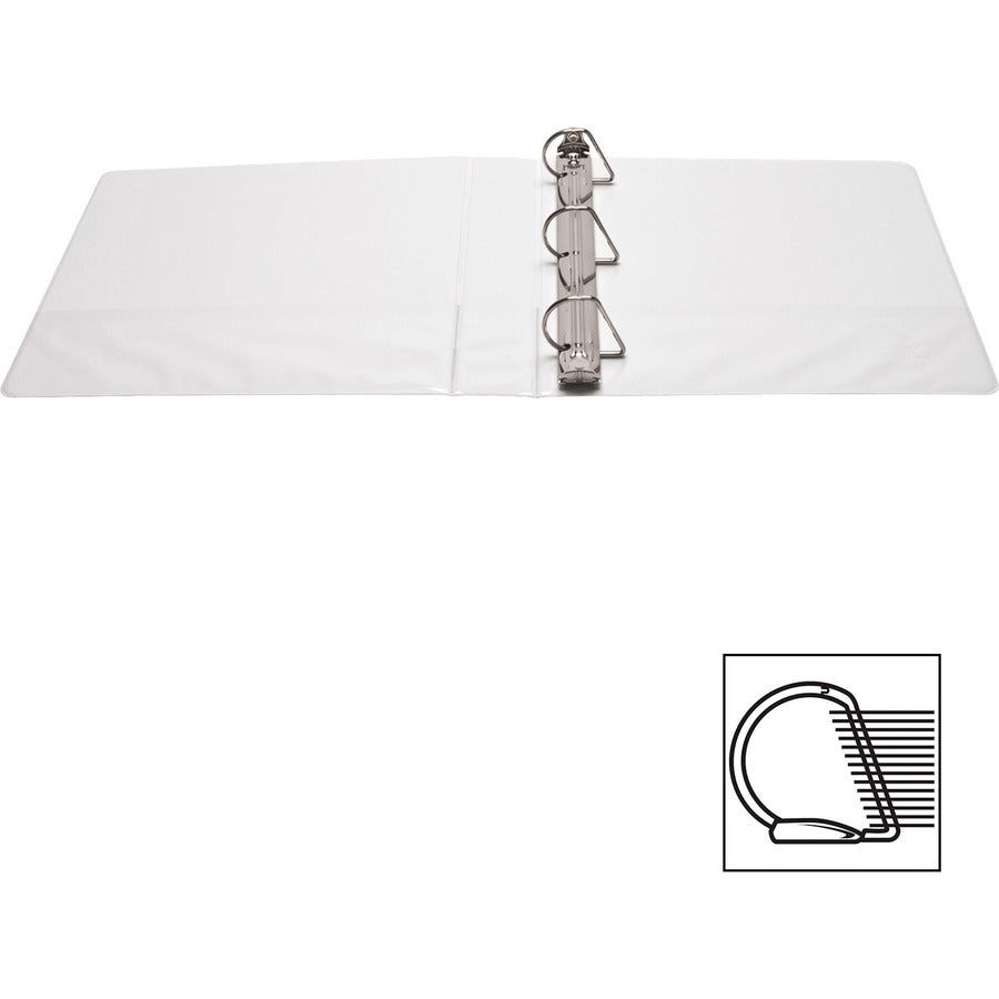 Business Source Basic D-Ring View Binder - Top