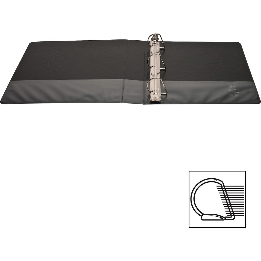 Business Source Basic D-Ring View Binders - Top