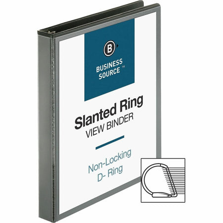 Business Source Basic D-Ring View Binders - Alternate-Image2