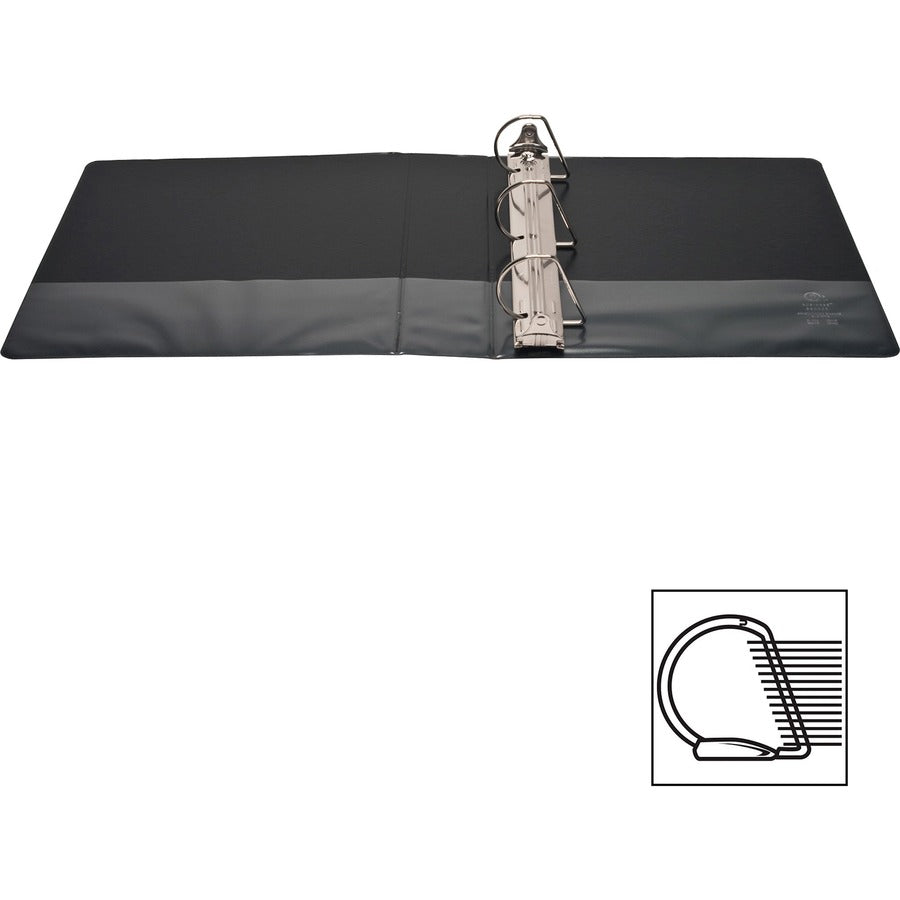 Business Source Basic D-Ring View Binders - Top